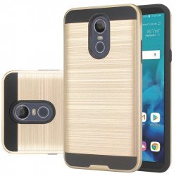 LG Stylo 4 / Stylus 4 Armor Hybrid Case (Gold)